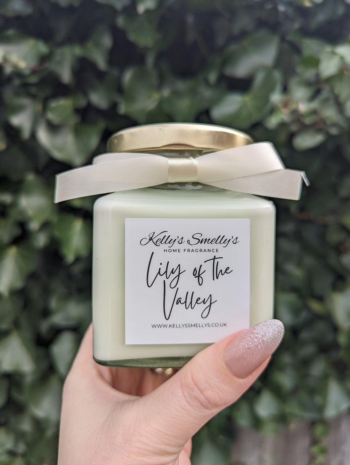 Lily of the Valley Candle Jar
