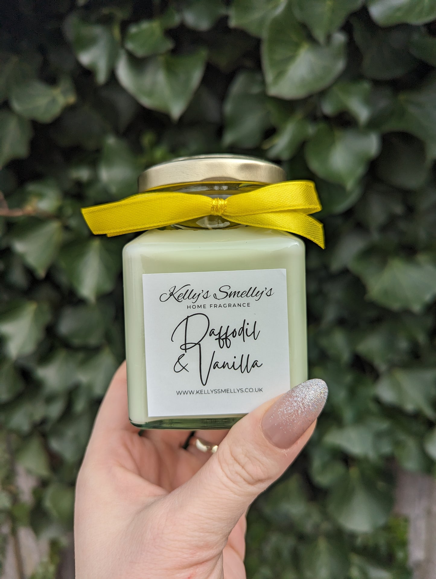 Daffodil & Vanilla Candle Jar