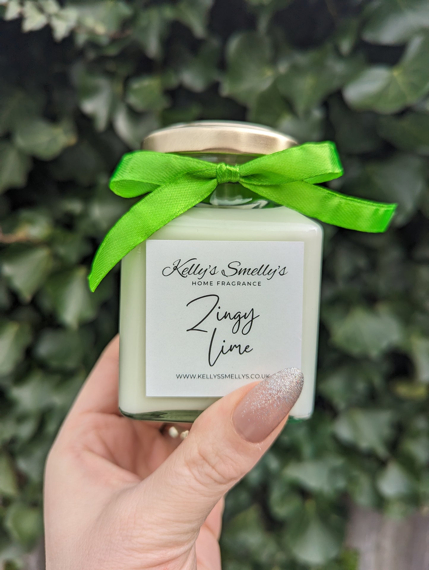 Zingy Lime Candle Jar