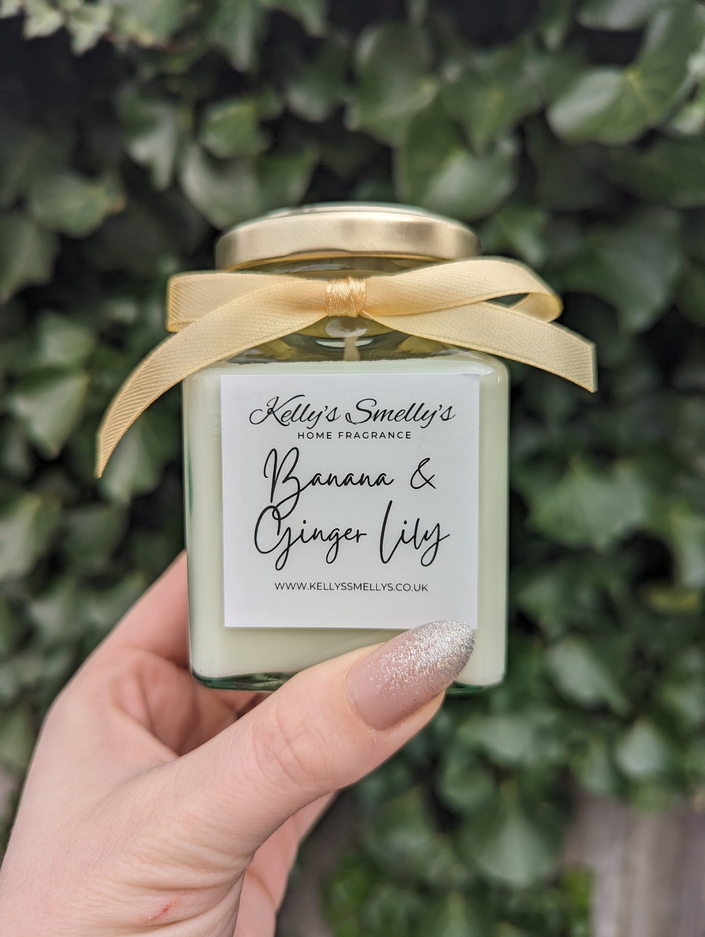 Banana & Ginger Lily Candle Jar