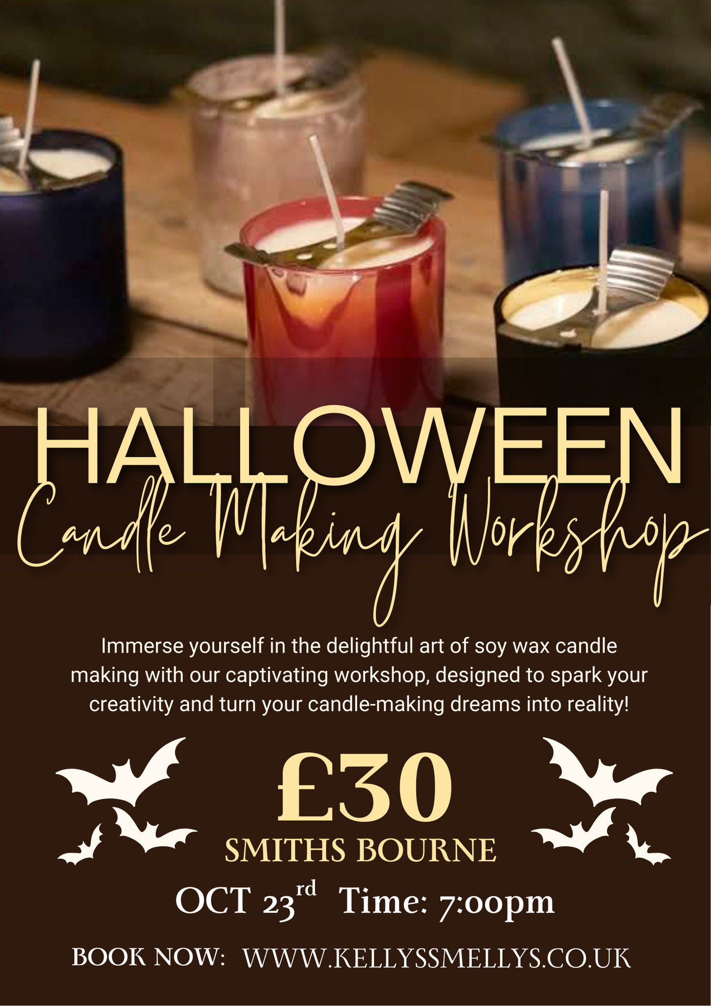 Candle Workshop Ticket 23/10/25