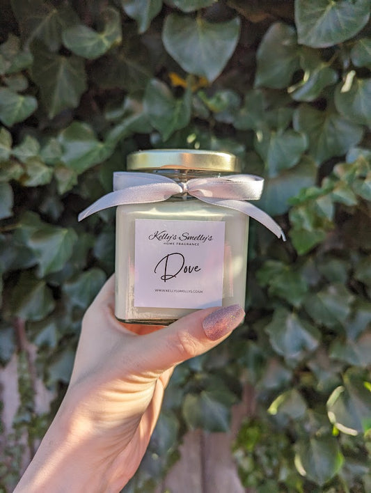 Dove Candle Jar