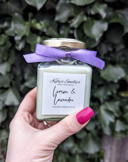 Lemon & Lavender Candle Jar