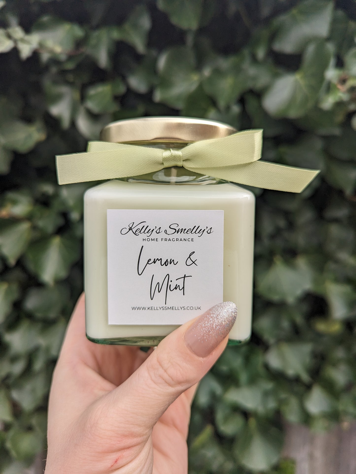 Lemon & Mint Candle Jar