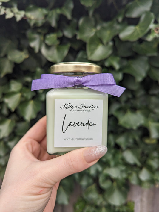 Lavender Candle Jar