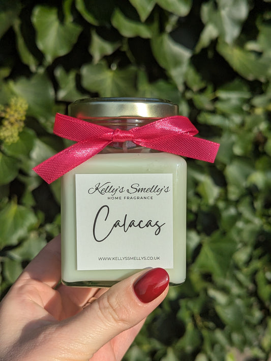 Calacas Candle Jar