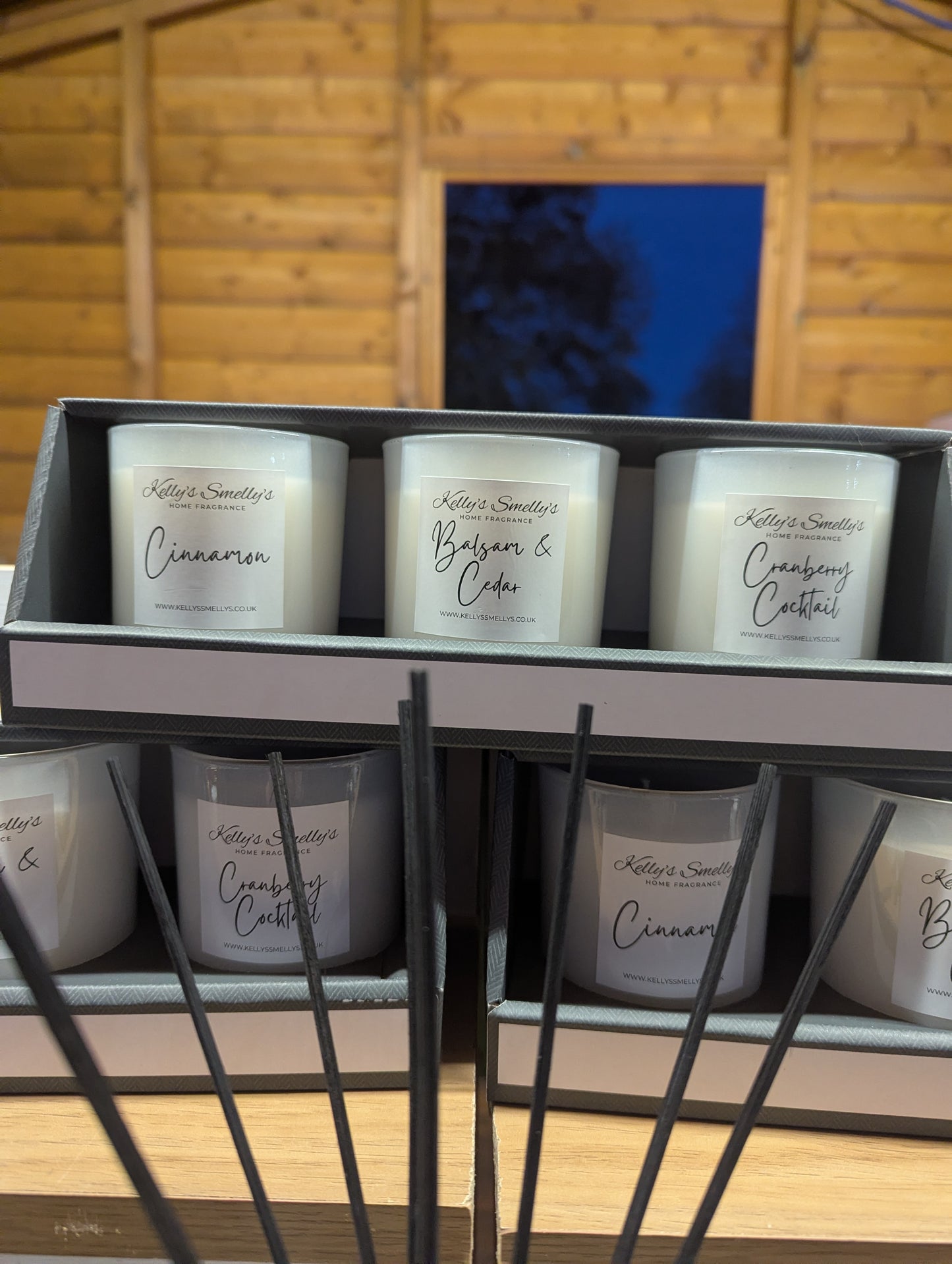 Christmas Candle Trio