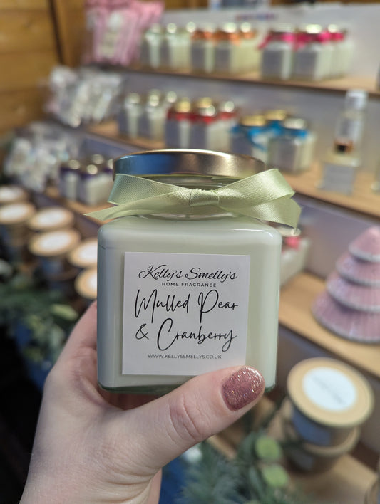 Mulled Pear & Cranberry Candle Jar