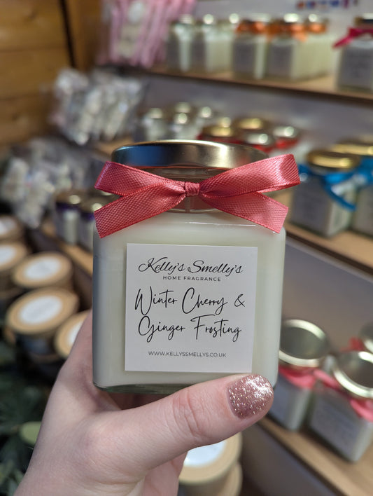 Winter Cherry & Ginger Frosting Candle Jar