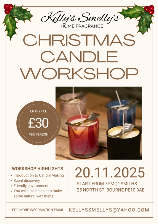 Candle Workshop Ticket 20/11/25