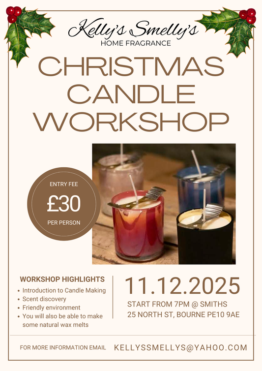 Candle Workshop Ticket 11/12/25