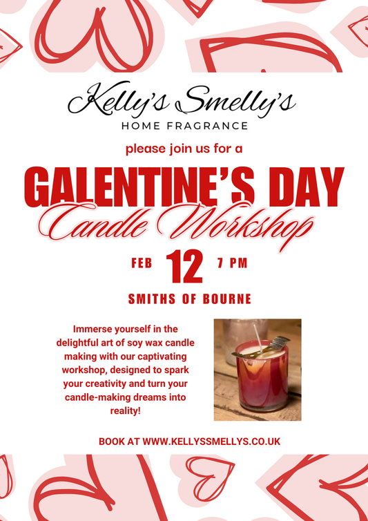 Valentine Candle Workshop Ticket 12/2/26